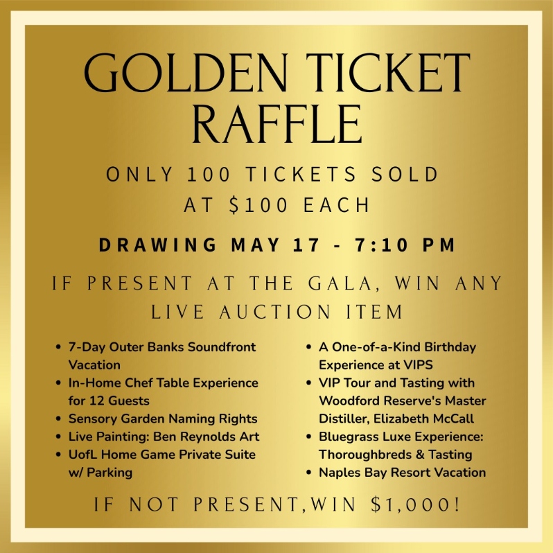 Golden Ticket Raffle